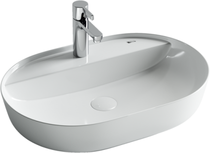 Умывальник накладной MODO 610*450*135мм, с плоскостью под смеситель