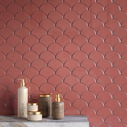 Керамическая плитка Carmen Escamas Dynamic Coral 15,5х17