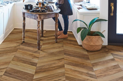 Керамогранит M0MM Treverksoul Brown Chevron 11х54