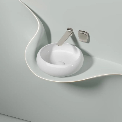 Умывальник чаша накладная круглая Element 360*360*120мм Умывальник чаша накладная круглая Element 360*360*120мм