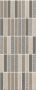 Декор AD\A440\7179 Параллель 20x50x8 (1уп/12шт), шт