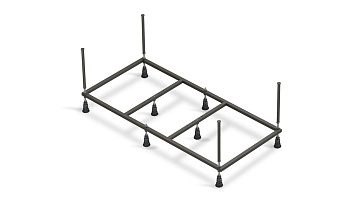 Рама для ванны PRIME 170 универсальная усиленная