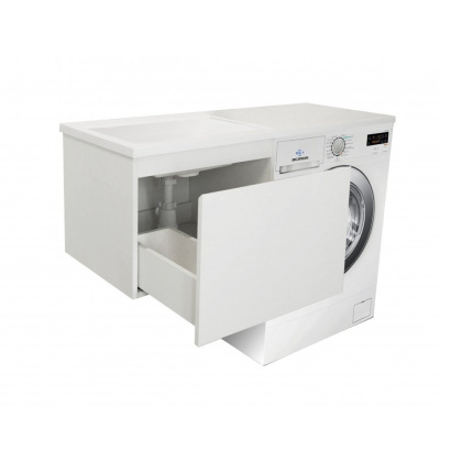 Тумба подвесная под умывальник Dallas Luxe 1000х482 1 ящик (ШхГхВ) 358х476х430 Тумба подвесная под умывальник Dallas Luxe 1000х482 1 ящик (ШхГхВ) 358х476х430