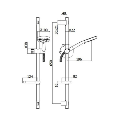 Набор смесителей Paffoni Red 4 в 1 (сет 7) Набор смесителей Paffoni Red 4 в 1 (сет 7)