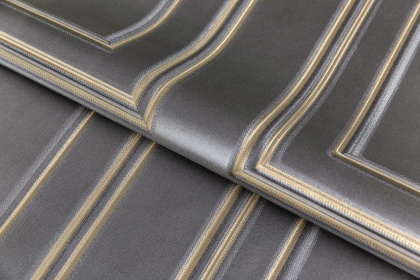 Обои виниловые Буазери мотив, чёрный