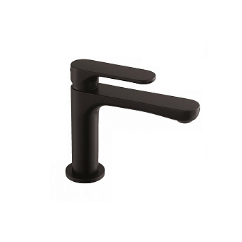 Смеситель для раковины OLE однорычажный без донного клапана 3/8, матовый черный