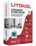 Затирка цементная Litochrom stone decor, цвет SD.420 графит, 18 кг