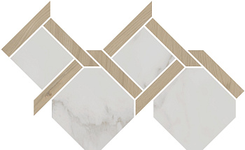 Декор Монте Тиберио наборный матовый 48x29,5x0,9