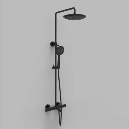 Душевая стойка Desire VSFS-1D1TMB термостатическая, черный
