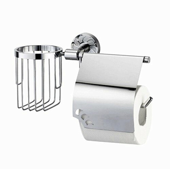Isen K-4059 Держатель туалетной бумаги и освежителя Isen K-4059 Держатель туалетной бумаги и освежителя