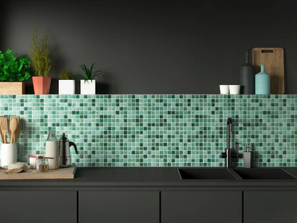 Стеклянная мозаика 5608 Bali 25x25, Nature