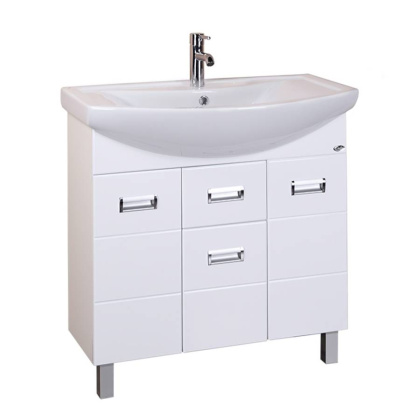 Тумба Onika Балтика 80 напольная, белая (ум. Балтика 80) Тумба Onika Балтика 80 напольная, белая (ум. Балтика 80)