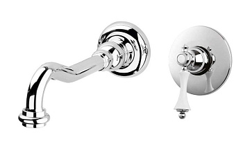 MARGOT-BLS1-01-M Встраиваемый однорычажный смеситель для раковины, хром MARGOT-BLS1-01-M Встраиваемый однорычажный смеситель для раковины, хром