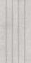 Декор чипсет Догана серый светлый матовый обрезной 40x80x1