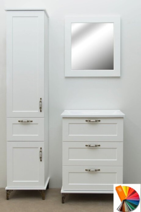 Тумба напольная под умывальник Bali Classic 750х450 3 ящика (ШхГхВ) 750х446х880 Тумба напольная под умывальник Bali Classic 750х450 3 ящика (ШхГхВ) 750х446х880