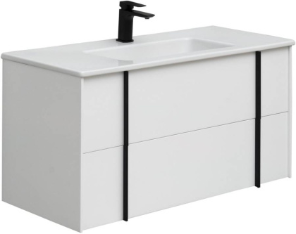 Тумба под раковину Allen Brau Reality 100 1.32007.WM белый матовый Тумба под раковину Allen Brau Reality 100 1.32007.WM белый матовый