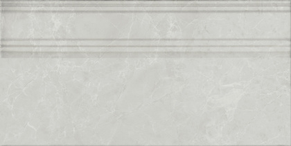 Плинтус Монте Тиберио серый глянцевый обрезной 20x40x1,6