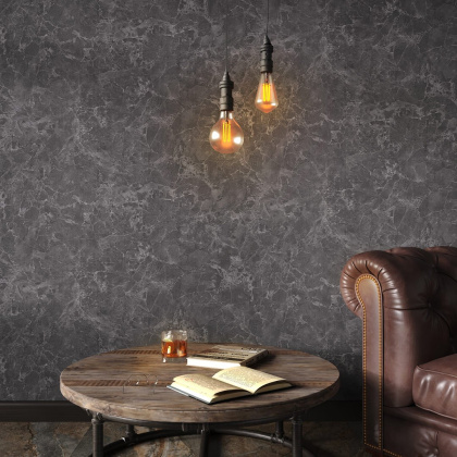 Обои виниловые Мармарос мотив, коричневый Обои виниловые Мармарос мотив, коричневый