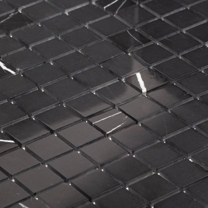 Мозаика, нат. мрамор, BLACK POLISHED 20х20, Classic Мозаика, нат. мрамор, BLACK POLISHED 20х20, Classic