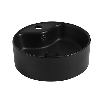 Раковина накладная ABBER Bequem AC2104MB черная матовая Раковина накладная ABBER Bequem AC2104MB черная матовая