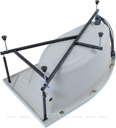 Акриловая ванна Aquanet Mia 140x80 R (с каркасом)