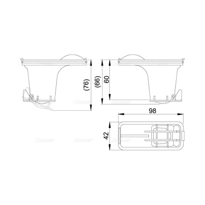 Комплект комбинированных гидрозатворов для нержавеющих желобов ALCA Комплект комбинированных гидрозатворов для нержавеющих желобов ALCA