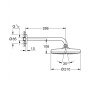 Душ верхний Grohe Tempesta 210 26411000 хром Душ верхний Grohe Tempesta 210 26411000 хром