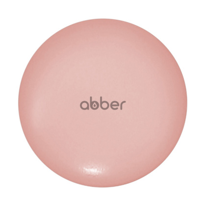 Накладка на слив для раковины ABBER AC0014MP розовая матовая, керамика Накладка на слив для раковины ABBER AC0014MP розовая матовая, керамика
