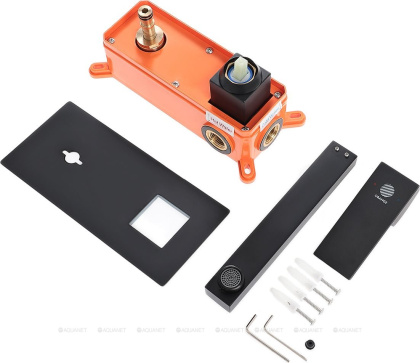 Orange Lutz M04-722b Однозахватный смеситель для раковины скрытого монтажа с внутренней частью Orange Lutz M04-722b Однозахватный смеситель для раковины скрытого монтажа с внутренней частью