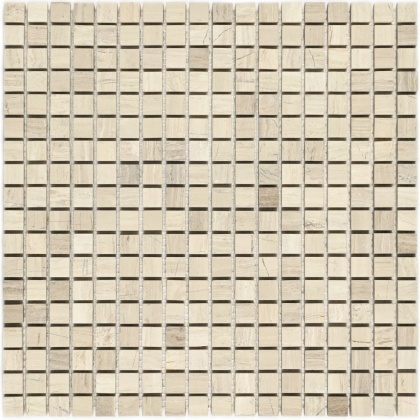 Мозаика натуральный камень Dunes-15 (чип 7*15*15) 30,5*30,5(15шт.-1,4м2), м2 Мозаика натуральный камень Dunes-15 (чип 7*15*15) 30,5*30,5(15шт.-1,4м2), м2
