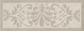Декор HGD\A503\15145 Монсанту 2 бежевый светлый  (15см*40см*8мм) (10шт/0,6м2) орнамент, шт Декор HGD\A503\15145 Монсанту 2 бежевый светлый  (15см*40см*8мм) (10шт/0,6м2) орнамент, шт