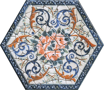 Декор HGD\A383\SG2700L Парк Гуэля лаппатированный 29*33.4*8 (уп\6шт), шт