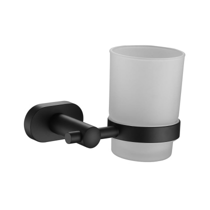 Стакан с керамическим держателем, SG5112H Shevanik, Черный Стакан с керамическим держателем, SG5112H Shevanik, Черный