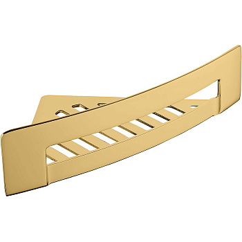 Полка корзина Bemeta Brilo 161208280 угловая Золото