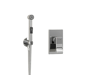 A010657 Встраиваемый комплект для биде со шлангом 120 см Wasserkraft