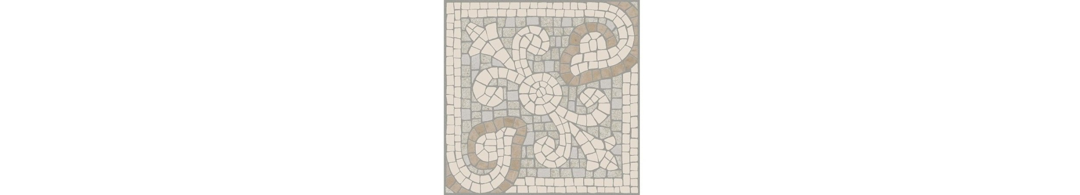 Вставка HGD\A535\SG6062R Про лаймстоун эффект мозаики 9,6см*9,6см*11мм (1уп/22шт/0,202м2) камень, шт