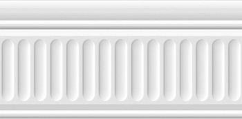 Бордюр 19048\3F Бланше белый структурированный 9,9*20*9.2 (уп\34 шт.), шт