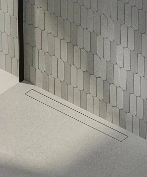 Душевой лоток double из нержавеющей стали, 75 см Душевой лоток double из нержавеющей стали, 75 см