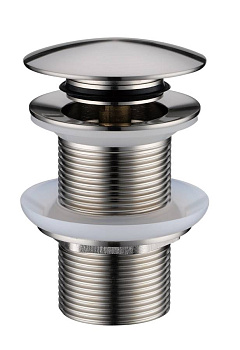 Слив для раковины, автомат(клик-клак) Nikel Brush Слив для раковины, автомат(клик-клак) Nikel Brush