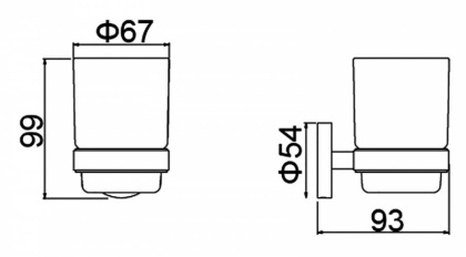 Стакан для зубных щеток Timo Saona 13031/16 белый матовый Стакан для зубных щеток Timo Saona 13031/16 белый матовый