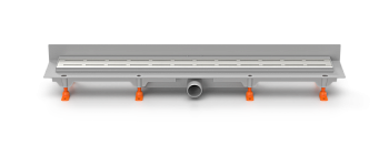 Душевой лоток 75 см Creto Walkway CRE-750 WH-P с решеткой, хром