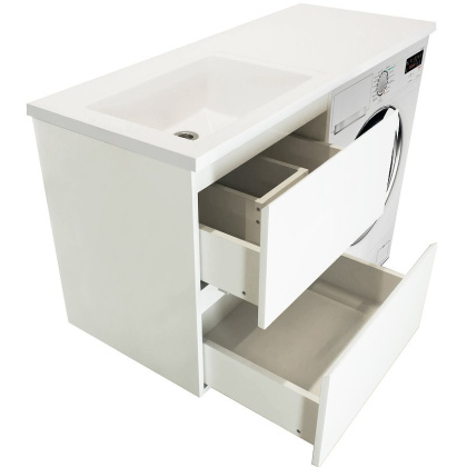 Комплект мебели Dallas Luxe 1500х482  2 ящика  левосторонний подвесной (ШхГхВ) 848х476х607