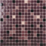 Мозаика COV05 стекло (сетка) (20*20*4) 327*327,сиреневый фон от 1-9
