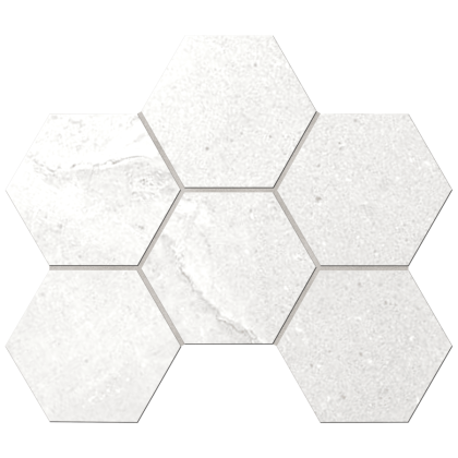 Мозаика KA00 Hexagon 25x28,5 непол.(10 мм)