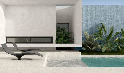 Стеклянная мозаика, 7100 Oasis Marfil 25x25, Oasis Стеклянная мозаика, 7100 Oasis Marfil 25x25, Oasis