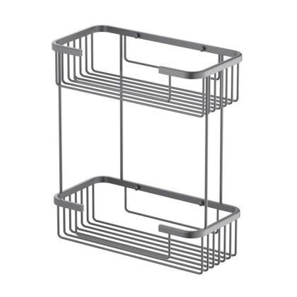 Полка двойная Timo Saona 13083/18 черное золото Полка двойная Timo Saona 13083/18 черное золото