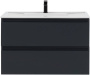 Тумба под раковину Allen Brau Eclipse 100 1.E1003.AM антрацит матовый Тумба под раковину Allen Brau Eclipse 100 1.E1003.AM антрацит матовый