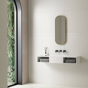 Раковина из искусственного камня Vincea VWB-6S212MW, 1200*400*200, подвесная, цвет белый матовый Раковина из искусственного камня Vincea VWB-6S212MW, 1200*400*200, подвесная, цвет белый матовый