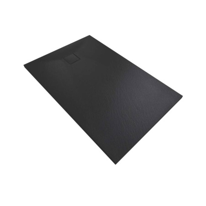 Душевой поддон  80*120*26 RGW TSS-128B Черный/Прямоуг Ø 90 мм 