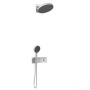 Душевой комплект VSFW-422TI3CH встраиваемый, термостатический, двухрежимный, хром